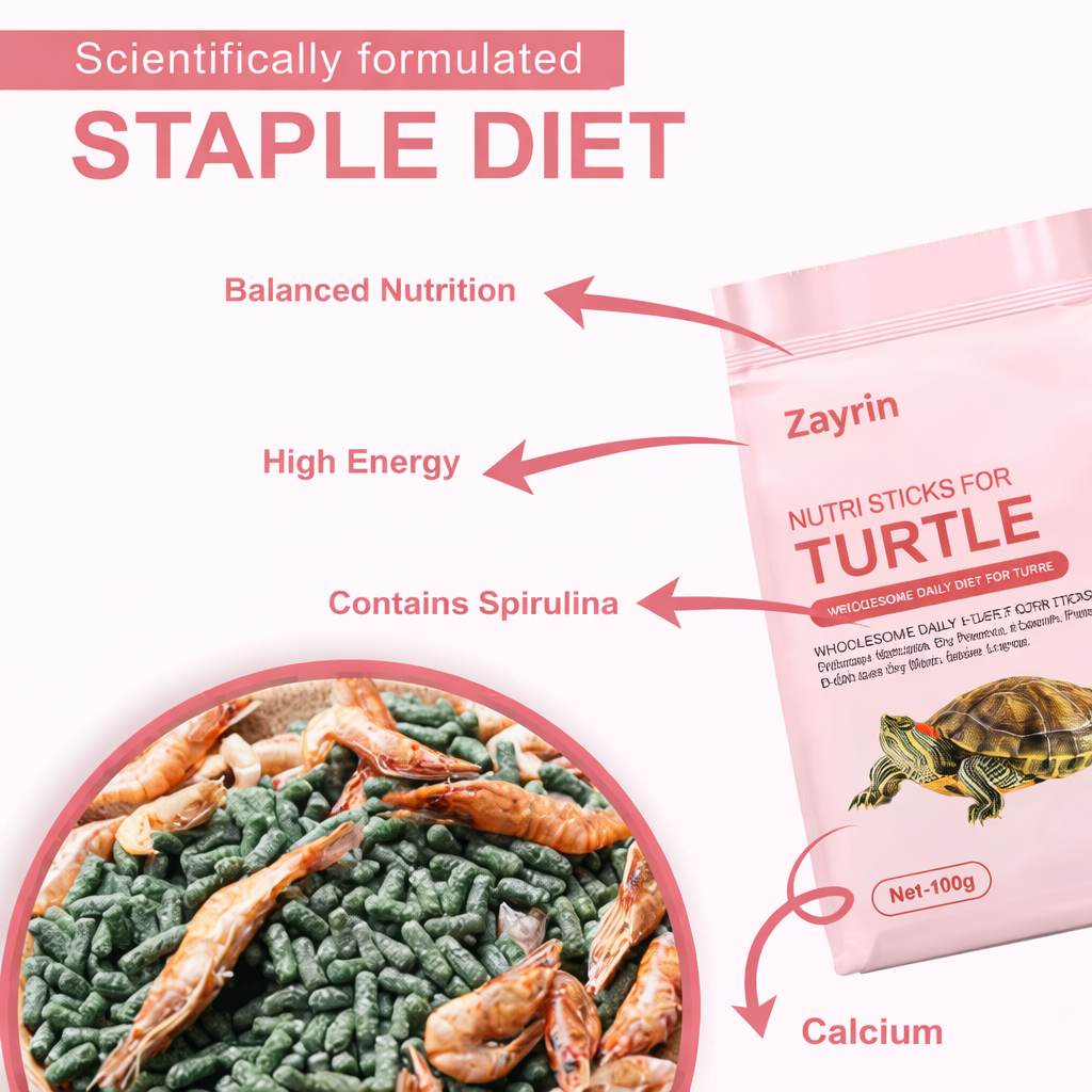 Zayrin 3in1 Adult Turtle and Tortoise Food