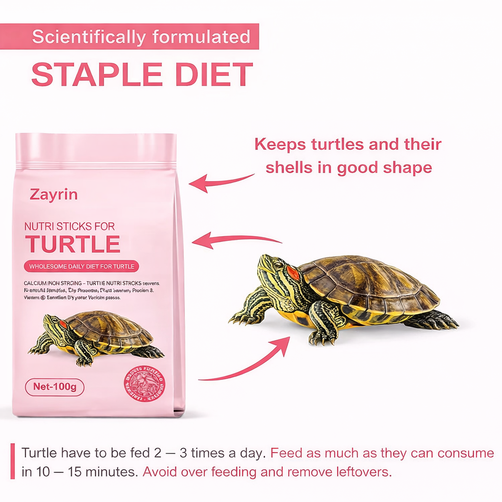 Zayrin 3in1 Adult Turtle and Tortoise Food