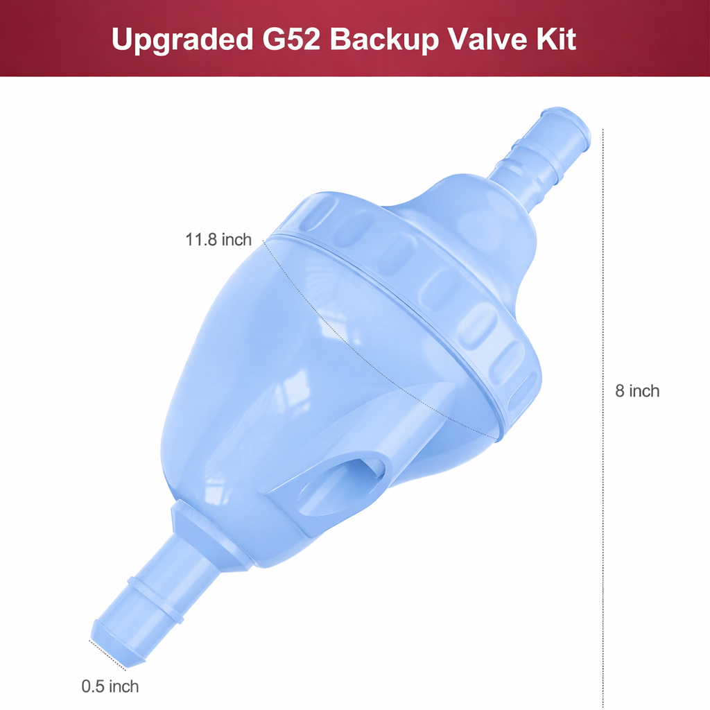 Upgraded G52 Backup Valve Kit for Pool Cleaner – High Strength Crack Resistant Replacement Part