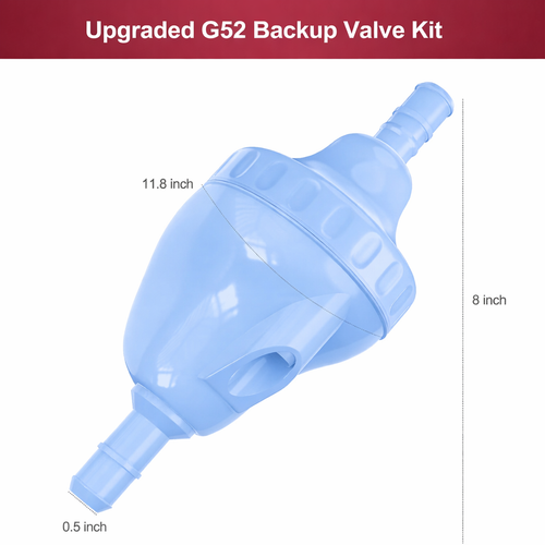 Upgraded G52 Backup Valve Kit for Pool Cleaner – High Strength Crack Resistant Replacement Part