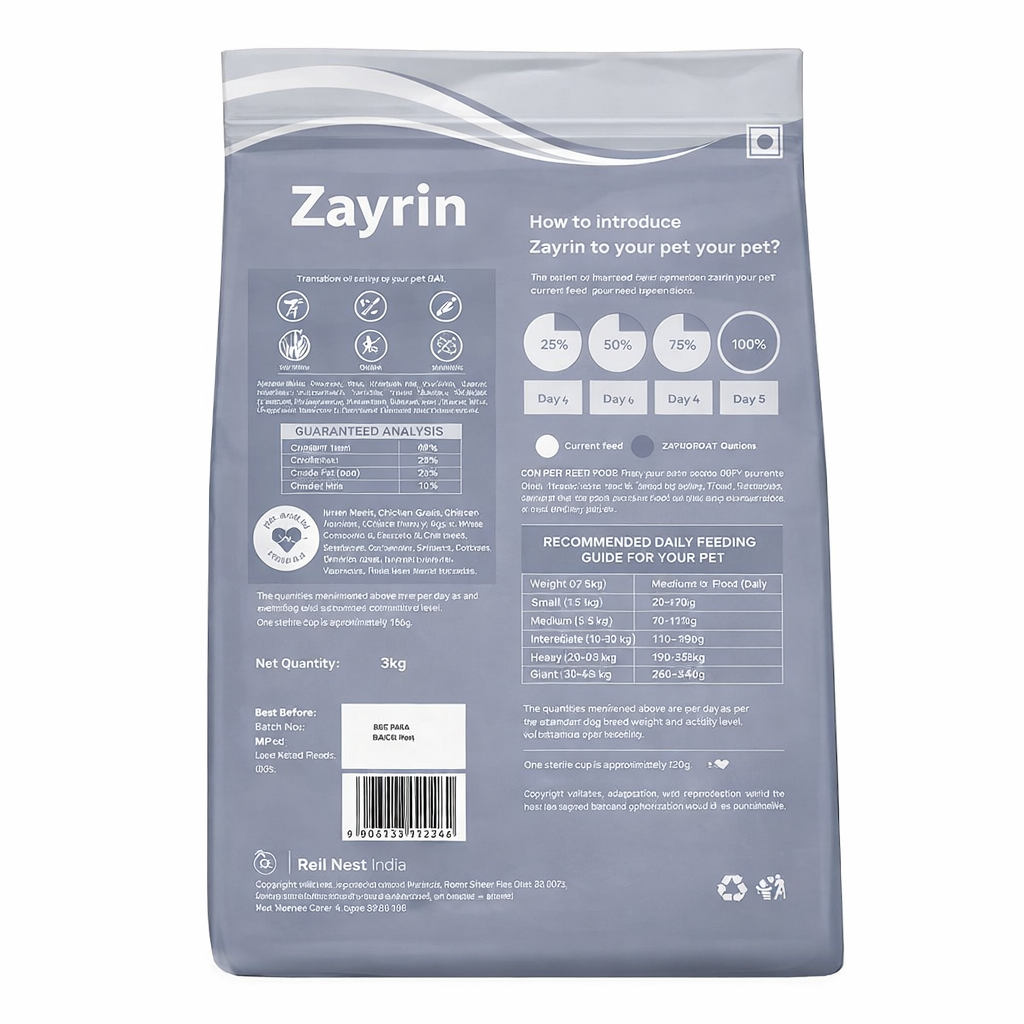 Zayrin hipp's 3in1 Pellets Small and Medium Adult Fish Food