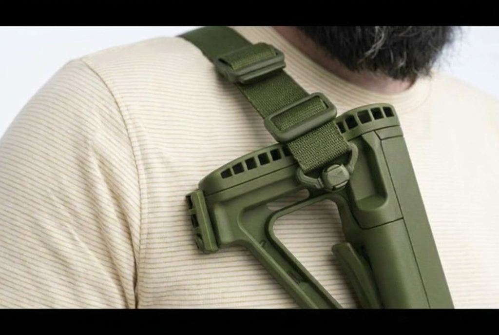 Tactical Adjustable Rifle Sling Strap – Heavy Duty Military Style Shoulder Strap