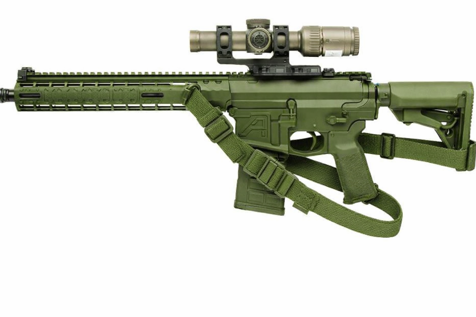 Tactical Adjustable Rifle Sling Strap – Heavy Duty Military Style Shoulder Strap